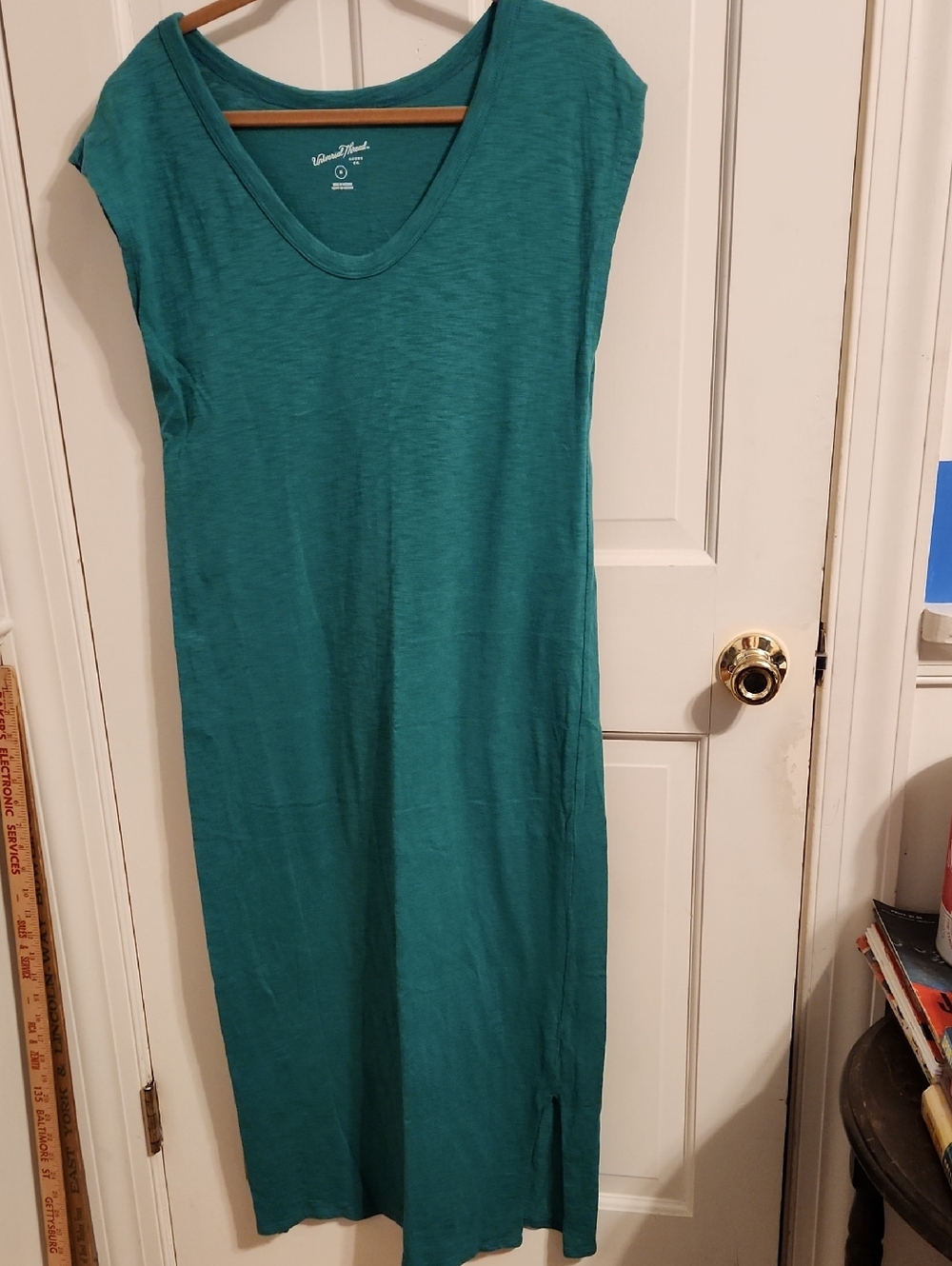 Universal Thread Green Scoop Neck Dress Medium